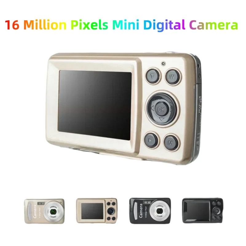 

Portable Digital Camera Mini Camcorder 16 Million Pixels 2.7-inch LCD Display Zoom Recording Photographic Photo Video Recorder