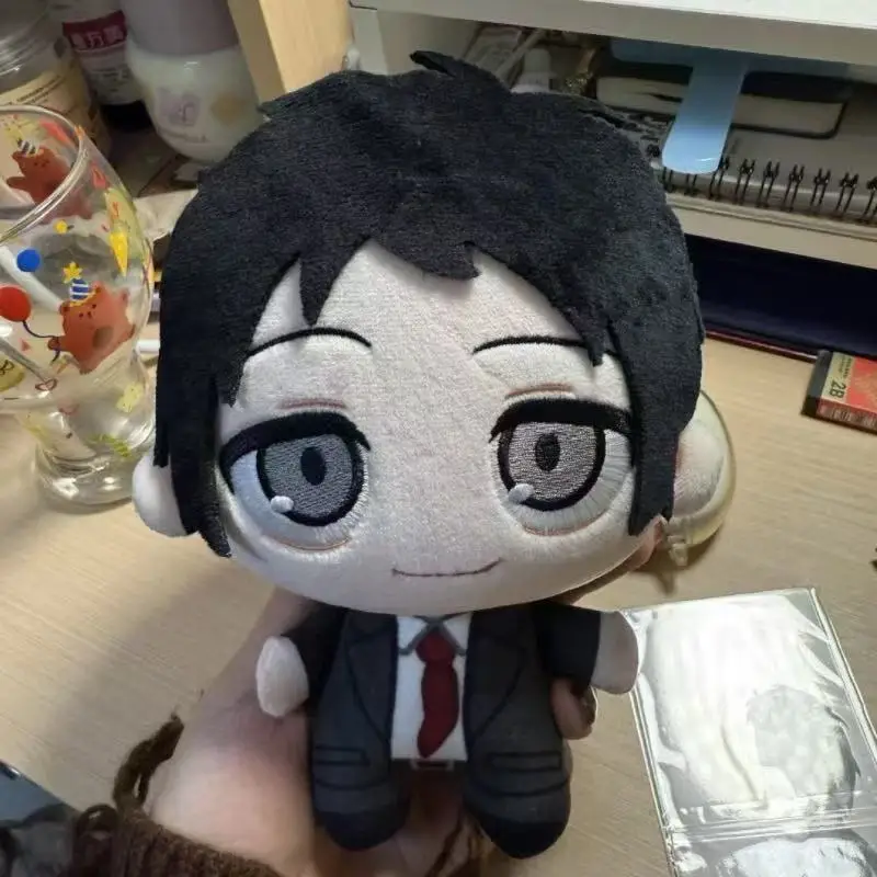 4 Zoll GamePersona4 Adachi Tohru Plüschtier Stoffpuppe Spielzeug Peripherie-Plüschpuppe Rucksack-Dekoanhänger Schlüsselanhänger Puppengeschenke
