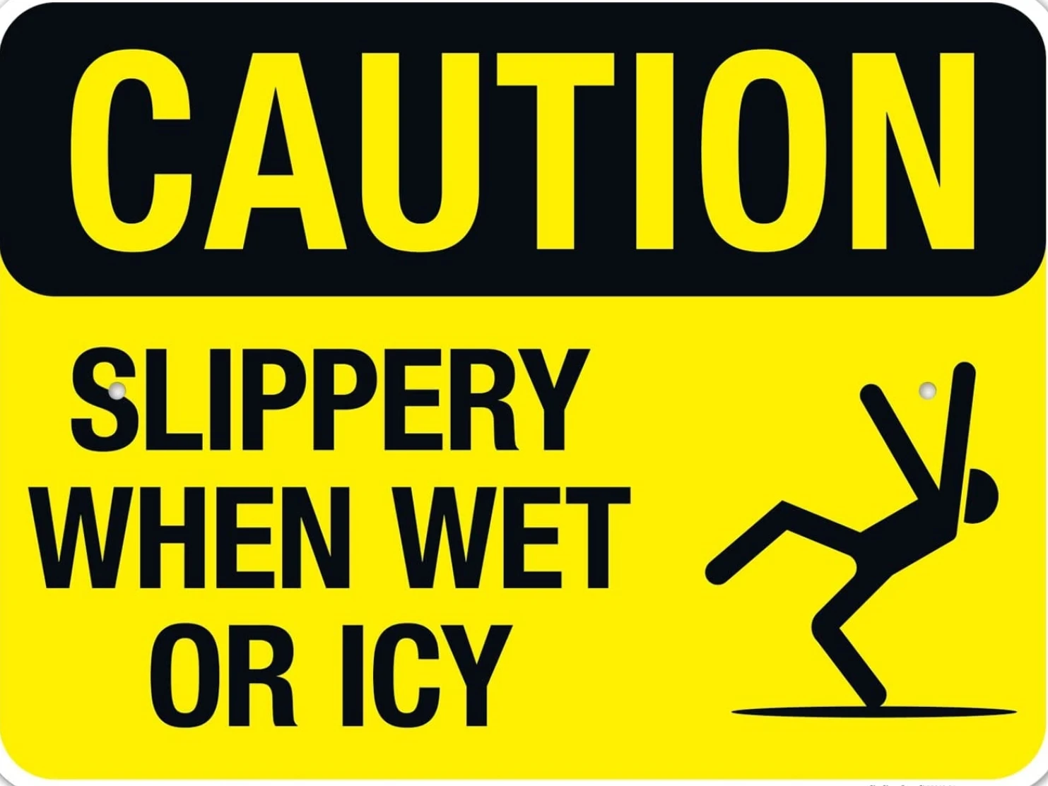 Предупреждение знаки, металлический жестяной знак для предупреждения, скользкий, мокрый или ледяной знак, домашний Настенный декор, новинка, знаки для сада и двора