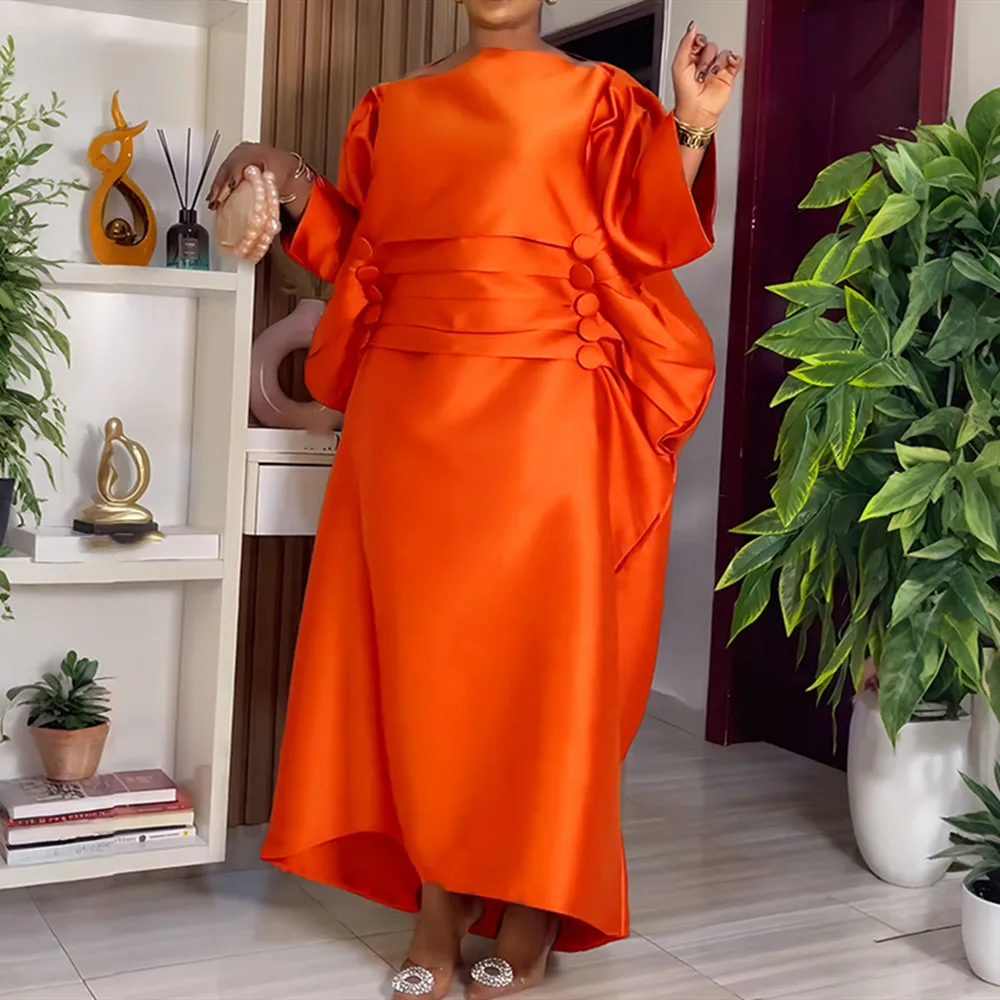 فساتين إفريقية للنساء ملابس أفريقيا التقليدية Dashiki أنقرة ملابس ثوب عبايات رداء مسلم قفطان ماكسي فستان طويل 2025