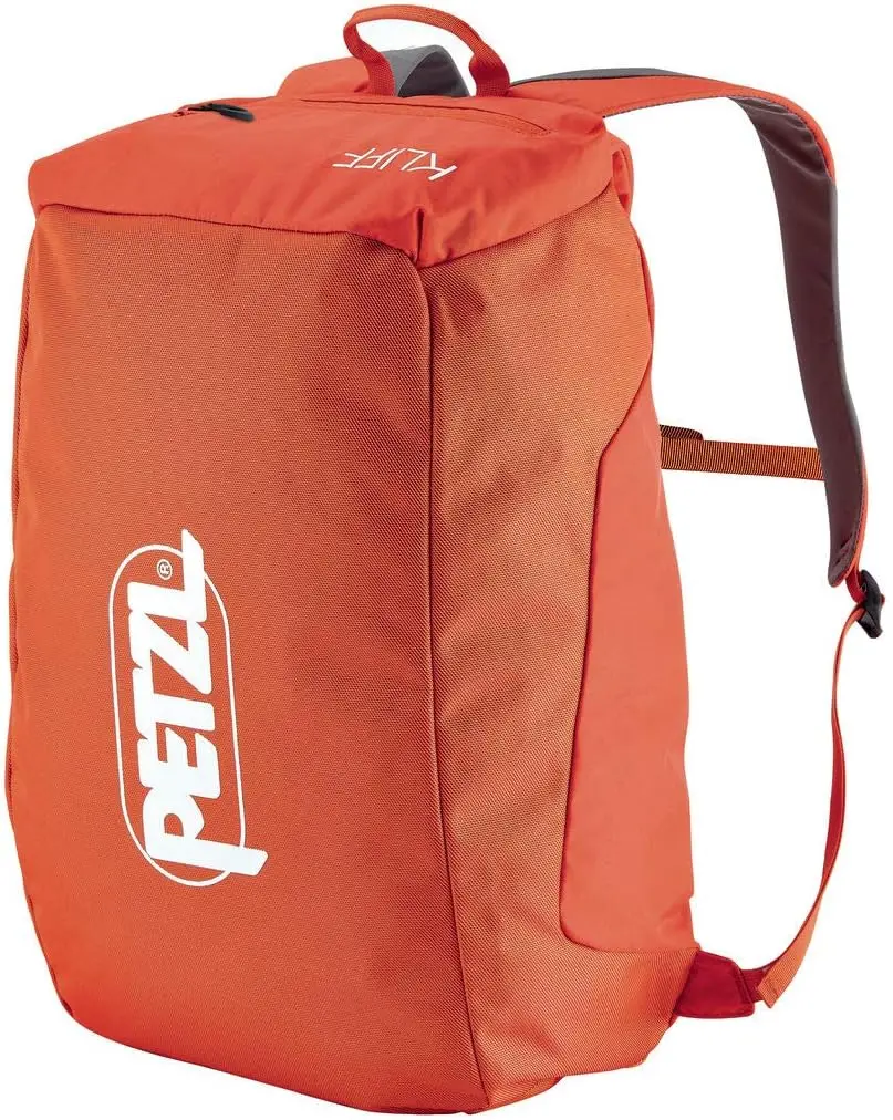 

Petzl KLIFF Rope Bag - 36-Liter Rope Bag for Sport Climbing With Removable Tarp - Red