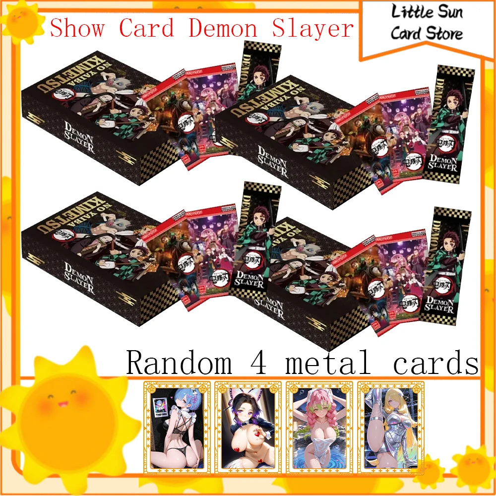 

Карта Demon Slayer Deluxe Edition, утолщенная карта Tanjirou Nezuko Kanroji, аниме, коллекционные периферийные устройства, карты, игрушки, подарки