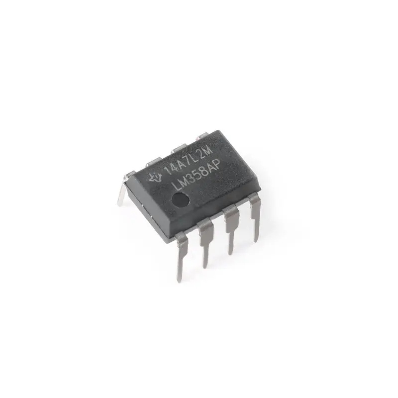 10PCS original authentic in-line LM358AP PDP-8 dual-channel standard operational amplifier IC chips  