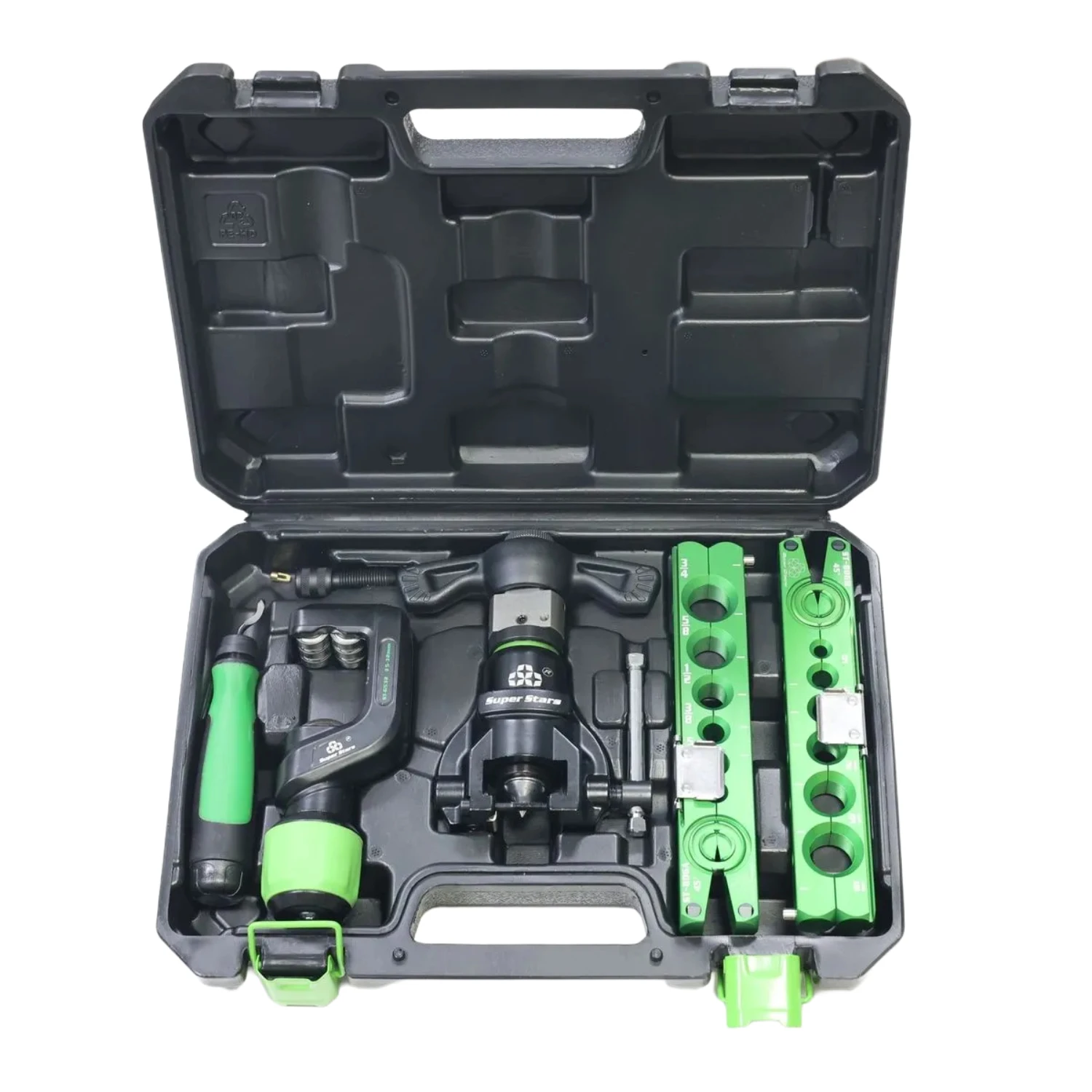 

ST-R806FT-L Copper Pipe Expander Set Air Conditioner Metric Reamer Flare Tool Pipe Flaring Tool Set Tube Expander Tools