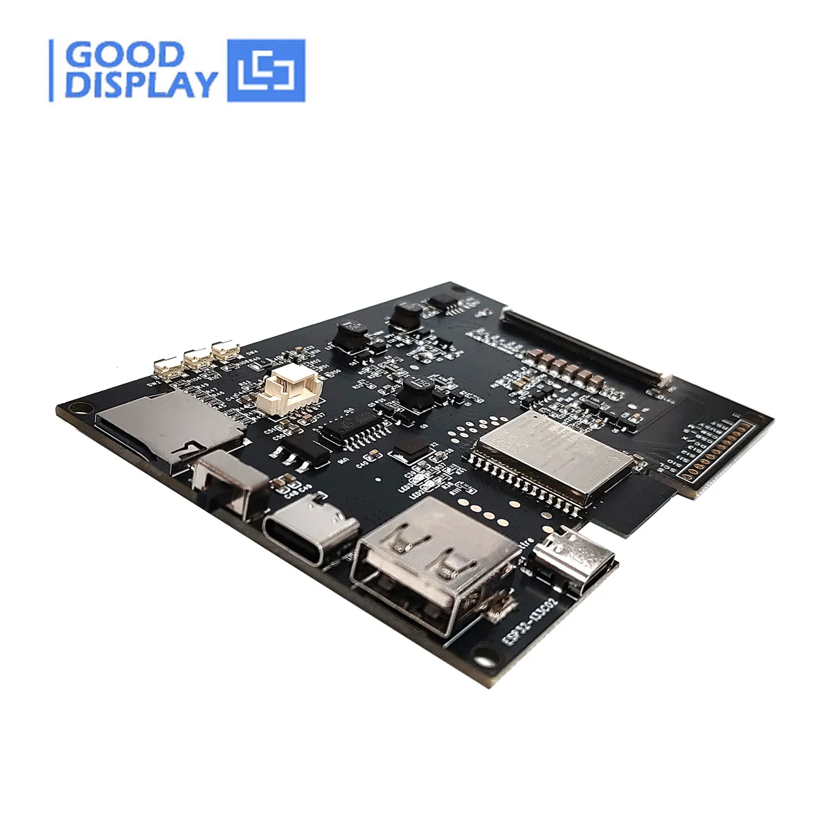 GooDisplay 13.3" E6 Color E Ink Display Driver Board, Wi-Fi/USB/SD Card Support, ESP32-133C02