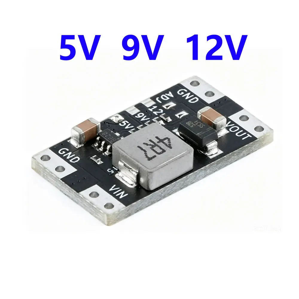 1-5 шт. мини-плата повышения напряжения 2А XL3608, модуль преобразования DC-DC 5В 9В 12В, входное напряжение 2.5В-11.5В