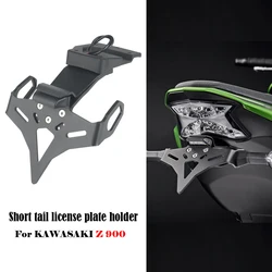 For Kawasaki Z900 Z 900 2017-up Motorcycle Rear Short Tail Stock Tidy License Plate Holder Tailstock Bracket Kit