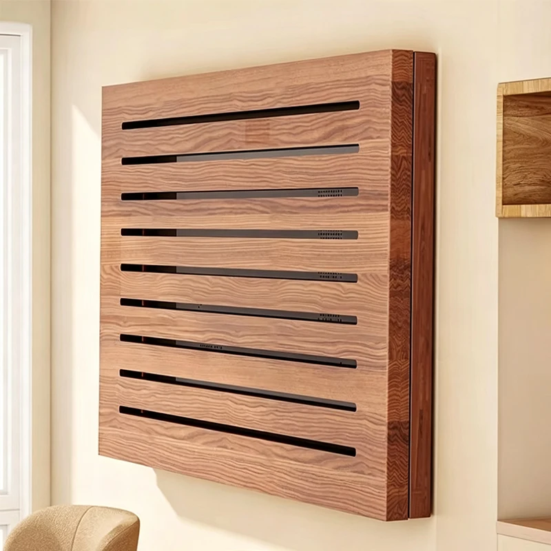 Simple Electric Meter Box Cover Living Room Wall Decorative Painting Wood Network Cable Box Cover Fiber Optic Multimedia Box