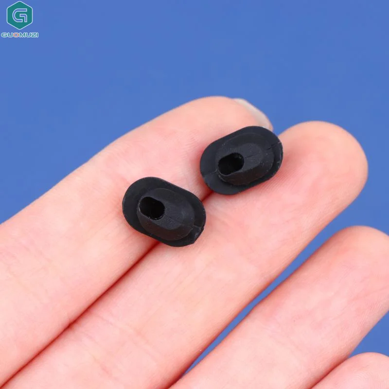 2Pcs Bike Brake Derailleur Shifter Housing Grommets For Di2 Rubber Frame Plugs Bike Frame Embedded Single Hole