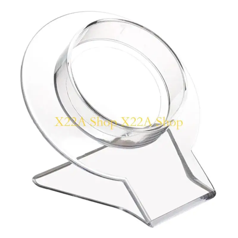 Exiba relógio acrílico transparente Pulseira exibição Rack Rack Rack Ratw Selder