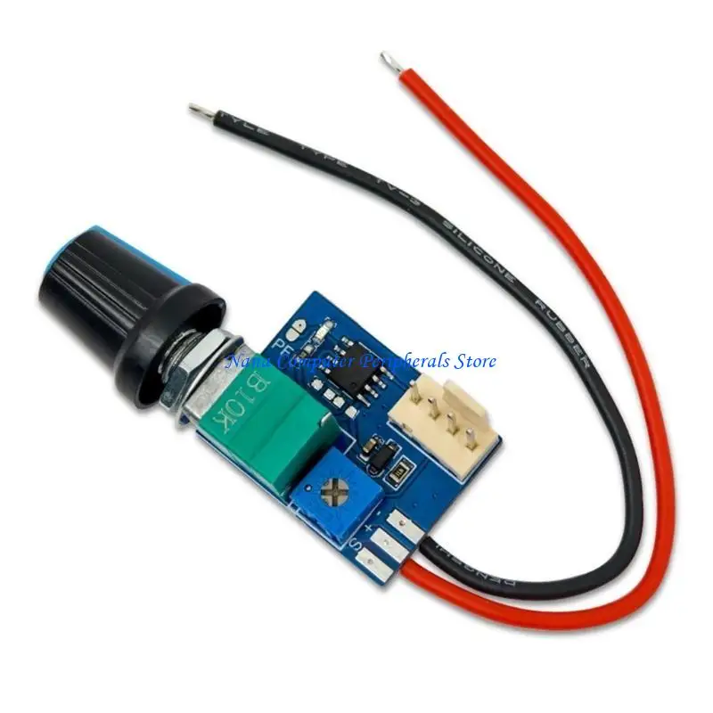 F68C 조정 가능한 12V PWM 팬 제어 모듈 TOOLLESS 설치 4 핀 인터페이스 ABS 구성