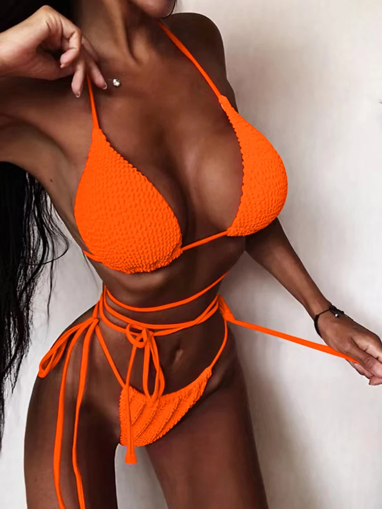 Gợi Cảm Micro Bikini Họa Tiết Đồ Bơi Quần Áo Bơi Nữ Viền Dây Bikini Bộ Brasil Áo Tắm Mặc Đi Biển Nữ Biquni