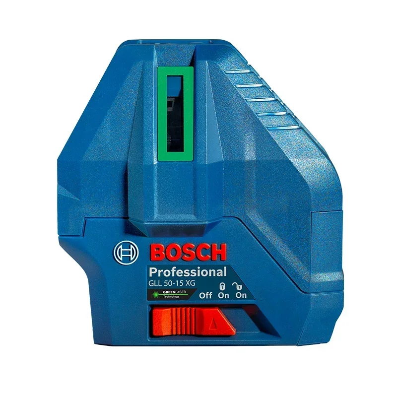 BOSCH GLL 50-15 XG 5 Lines Laser Level Green 3D Level Self-leveling Horizontal & Vertical Cross Measuring Tool Bosch GLL50-15XG