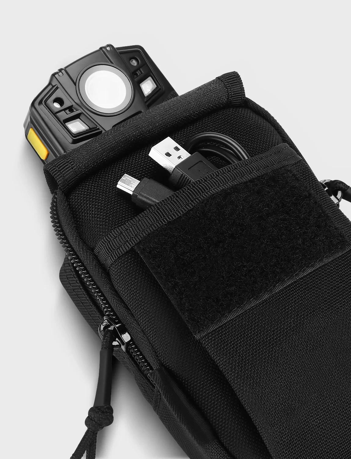 BOBLOV Body Camera Bag Carrying Case Pretection Pouch for All Brands Body Cameras KJ21 WN9 WA7-D HD66 Black Police camera bag