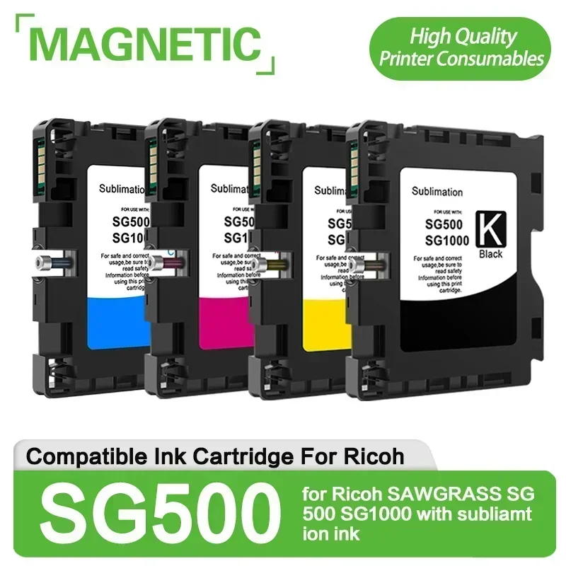 Nuevo para SAWGRASS SG500 SG1000 cartucho de tinta Compatible con chip para Ricoh SAWGRASS SG500 SG1000 con tinta de sublimación