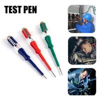 Portable Flat Screwdriver Electric Tool Hand Tools LED Voltage Tester Multipurpose 100-500V Circuit Test Pen