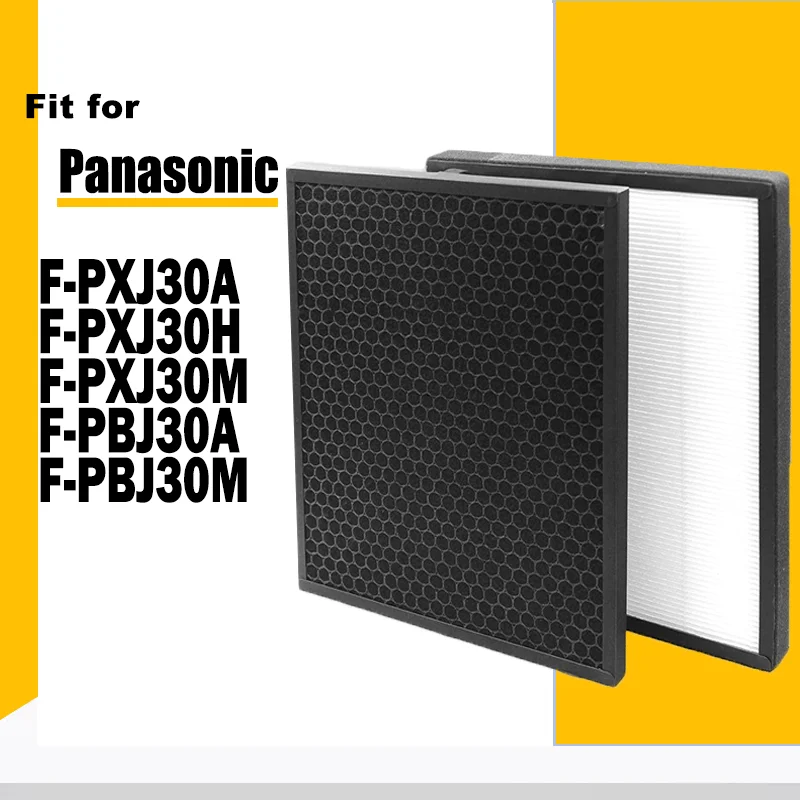 F-ZXJP30Z F-ZXJD30Z For Panasonic F-PXJ30A F-PXJ30H F-PXJ30M F-PBJ30A F-PBJ30M Air Purifier Hepa Dust Filter and Carbon Air Filt