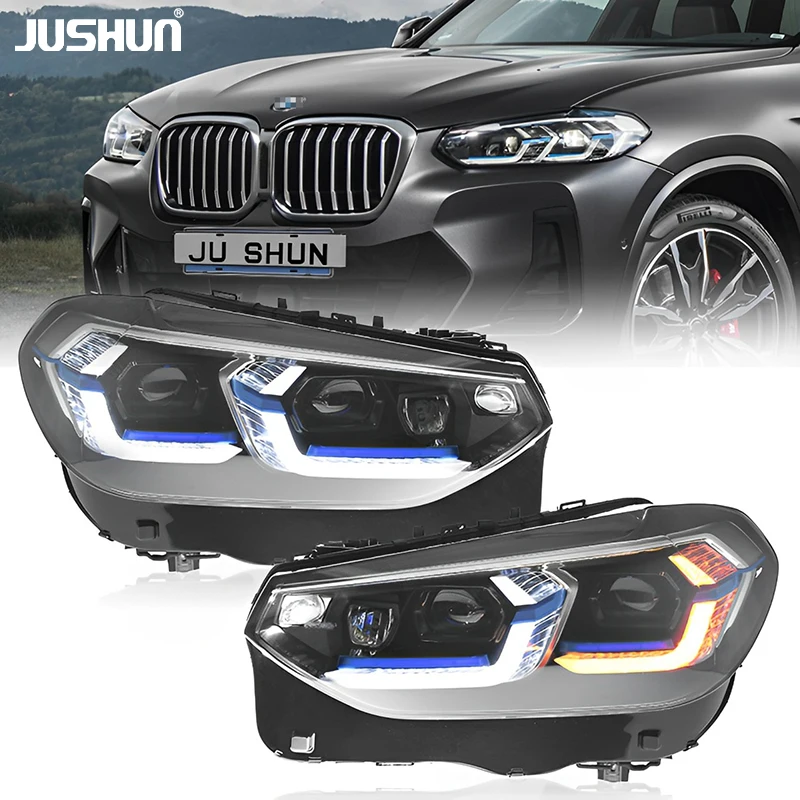 

BR JUSHUN Factory Direct for X3 Headlights the DOT Approved 2018-2021 XDrive XLine X3 M50 XDrive Auto Leveling 3 Series M3