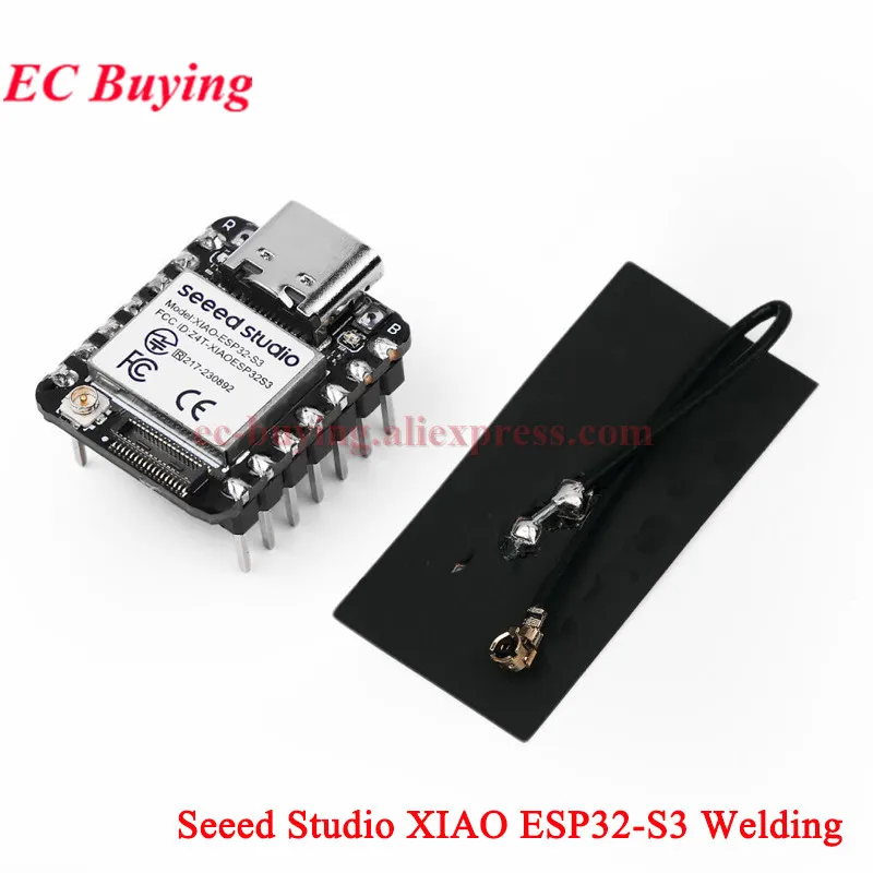 ​10Pcs/1pc Seeed Studio XIAO ESP32S3 Sense Seeeduino ESP32-S3 2.4G WiFi Wireless BLE Mesh 5.0 OV2640 OV3660 Camera Module Board