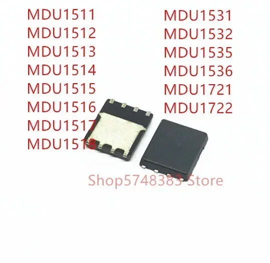 

10 шт. MDU1511 MDU1512 MDU1513 MDU1514 MDU1515 MDU1516 MDU1517 MDU1518 MDU1531 MDU1532 MDU1535 MDU1536 MDU1721 MDU1722 QFN-8
