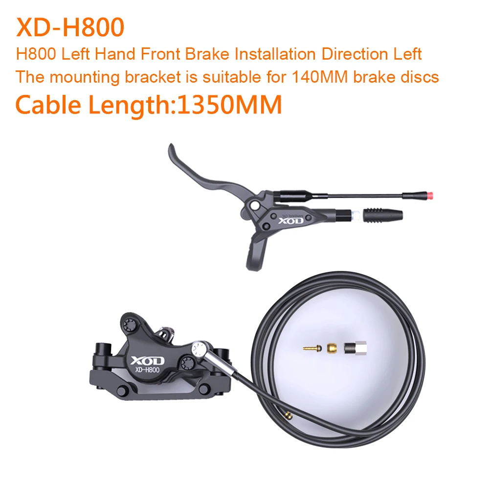 XOD H800/H880 Electric Scooter Hydraulic Disc Brake for KUKirin G2 Master G2 MAX G2 PRO2025 Electric Scooter Hydraulic oil Brak image 3