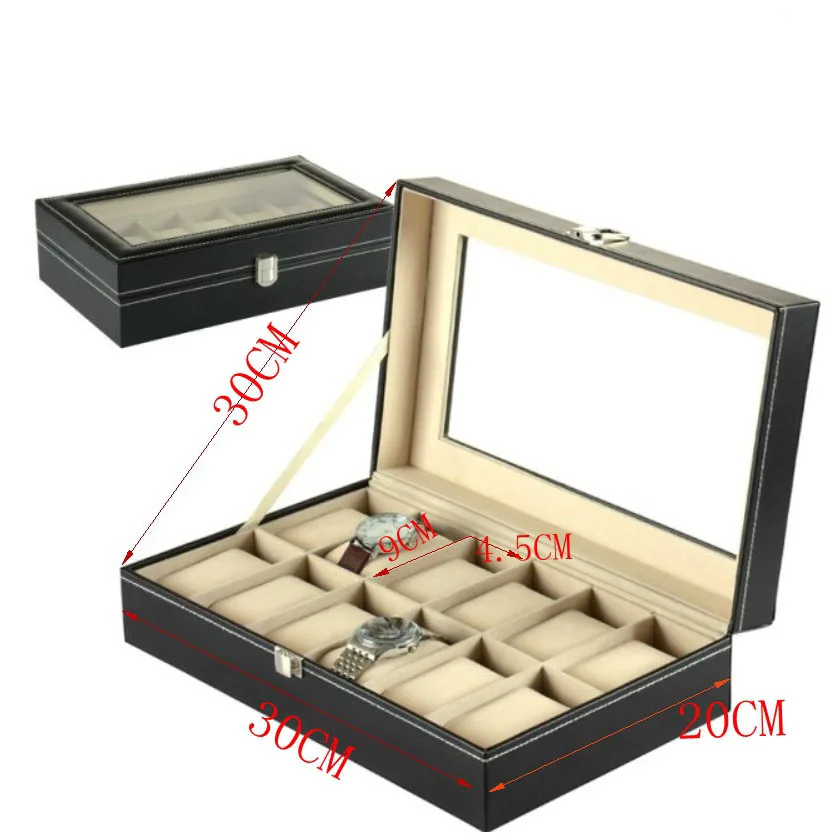 【coupon-】{0}custodia-per-orologi-custodia-per-orologi-in-pelle-pu-con-scatola-per-orologi-a-12-slot-per-regali-per-uomini-e-donne