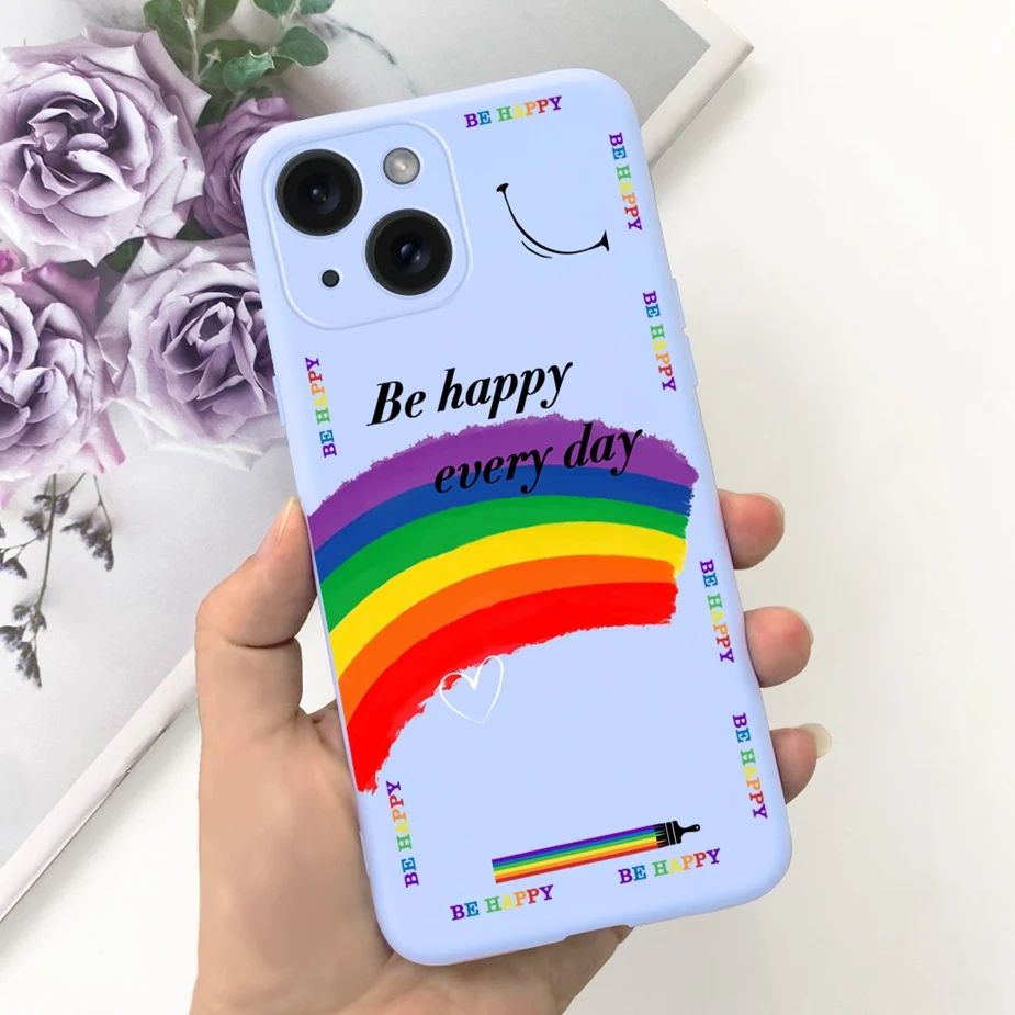 For Apple iPhone 15 Case Stylish Art Painted Cover Soft Silicone Phone Case For iPhone 15 Pro Max iPhone15 Plus Back Cover Coque