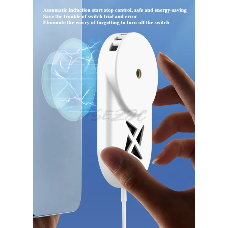 Mobile Wireless Charging Radiator Magnetic Semiconductor Cooling E-sports Live Broadcast Car Cooling Device