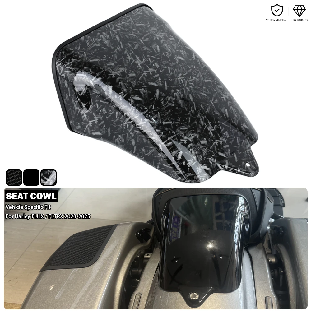 

Rear Fairing Passenger Seat Cowl Trim Cover Fit For Harley Street Glide Ultra FLHXU CVO/SE Road Glide ST FLHX / FLTRX 2023-2025
