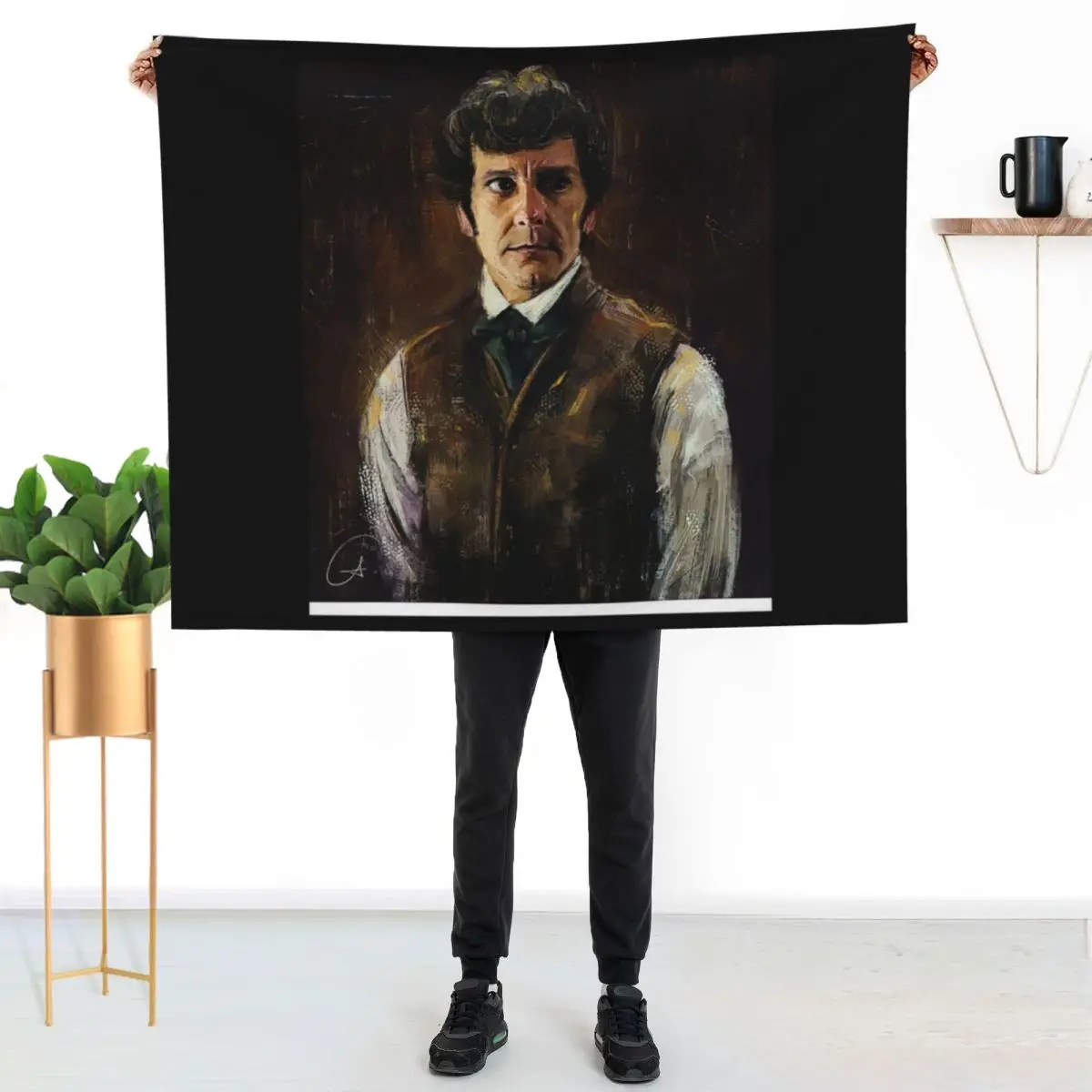 BBC Ghost Throw Blanket Warm Throw Blanket Gift for Anniversary