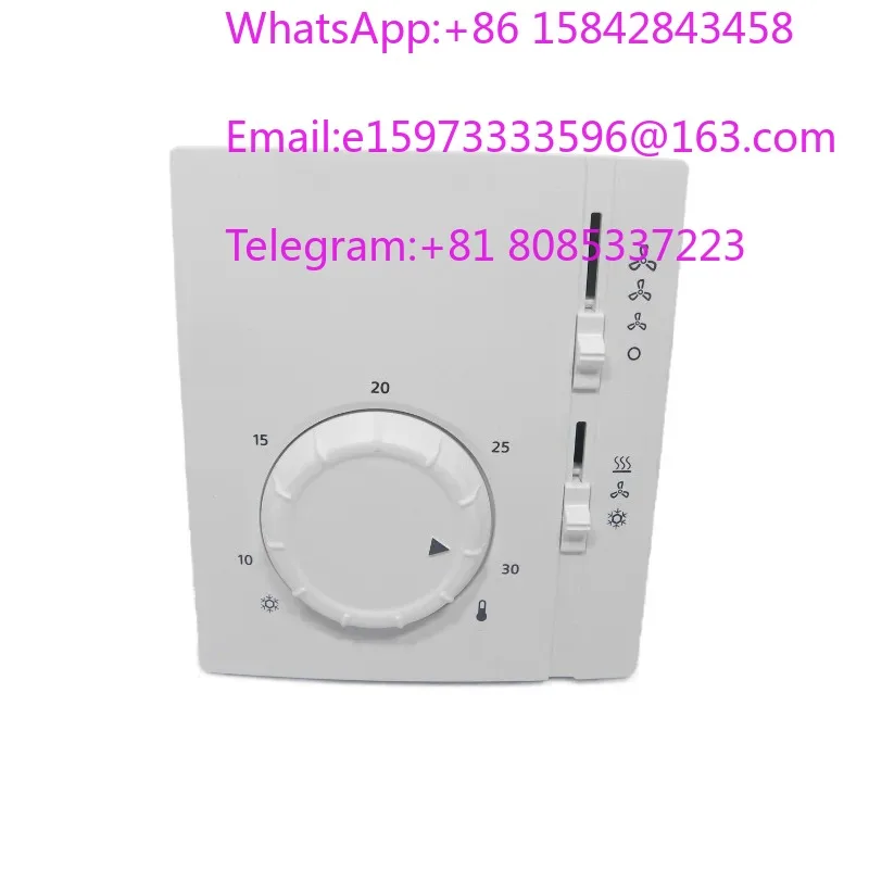 Room Thermostat for 2pipe Fan Coils RAB11.1 Control Output on OFF Manual 3 Speed Fan Switch  2-position  Thermostat RAB11.1