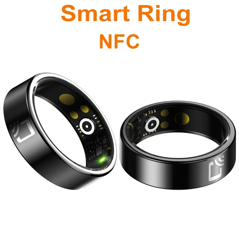 แฟชั่นสมาร์ทแหวนผู้ชายผู้หญิง R20 NFC Access Control Sleep Monitor Fitness Tracker IP68 กล้องกันน้ําควบคุมแหวนนิ้วมือ