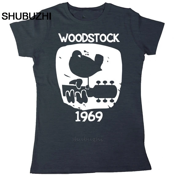 Woodstock 1969 Vintage T shirt men & women Music short sleeve printed cotton tee US plus size XS-3XL