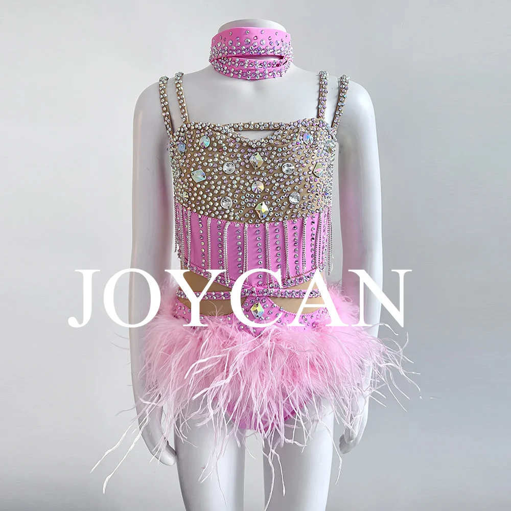 JoyCan فستان رقص غنائي ملابس رقص الجاز القطب ملابس الرقص فتاة أداء التدريب