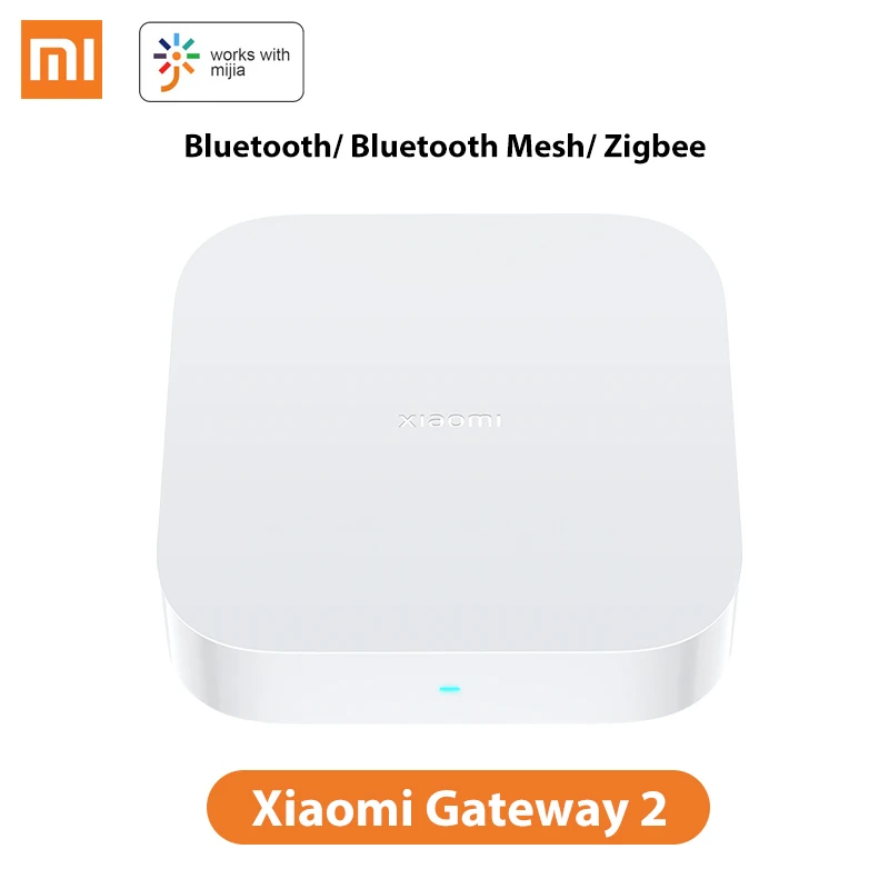 

Xiaomi Smart Multimodes Gateway Hub Zigbee 3.0 Bluetooth Mesh Support Dual Band WiFi Linkage Mijia Sensor Mi Home Remote Control