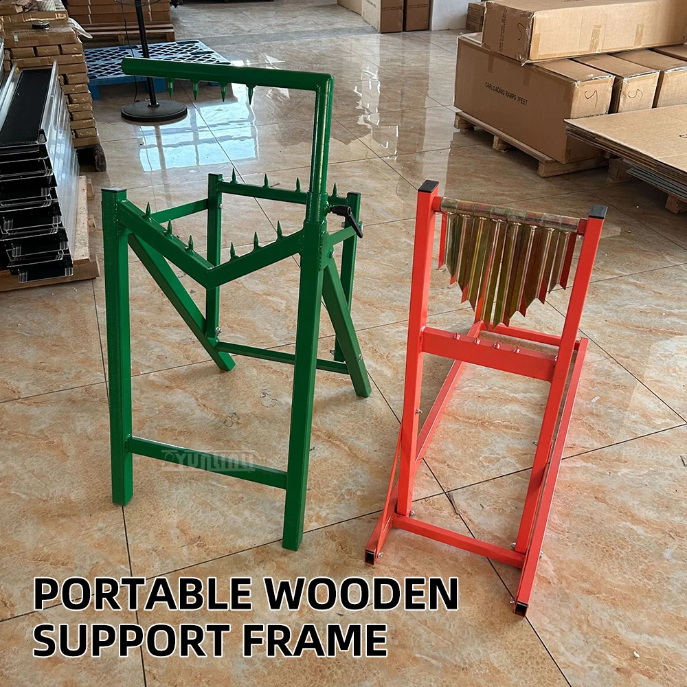 휴대용 나무 식품 고정 브래킷 300kg 두꺼운 신형 중량급 크래킷, 접이식