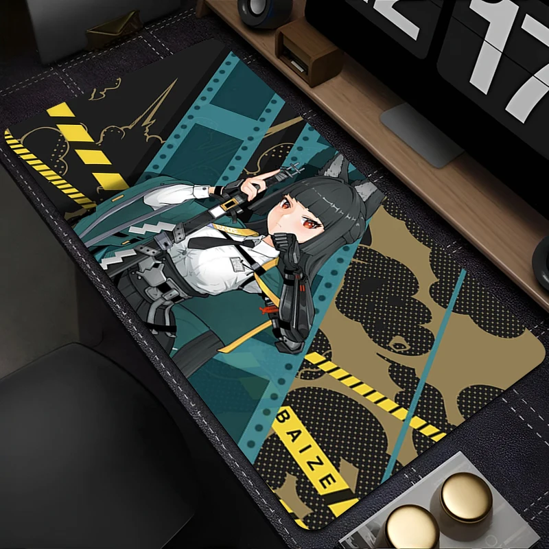 

Hoshimi Miyabi Zenless Zone Zero Black Mouse Pad Anime Pc Accessories Mousepad Xxl Keyboard Mat Gamer Large Extended Desk Carpet