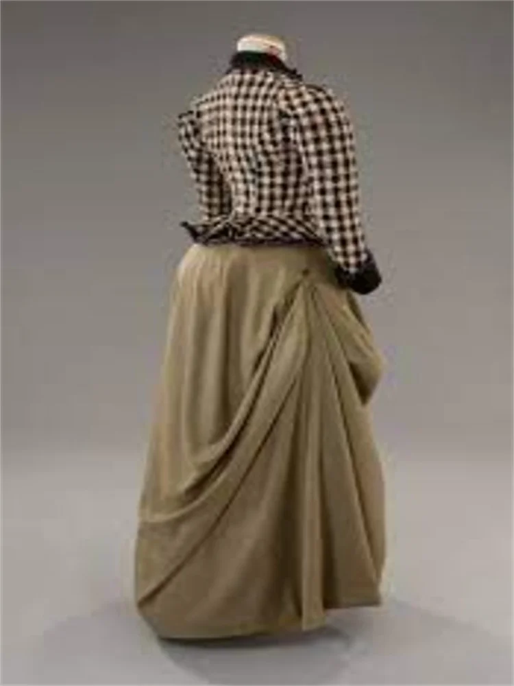 1870s  Victorian Edwardian Afternoon Day Duchess Dress  Historical  Civil War Court Tea Party Ball Gown