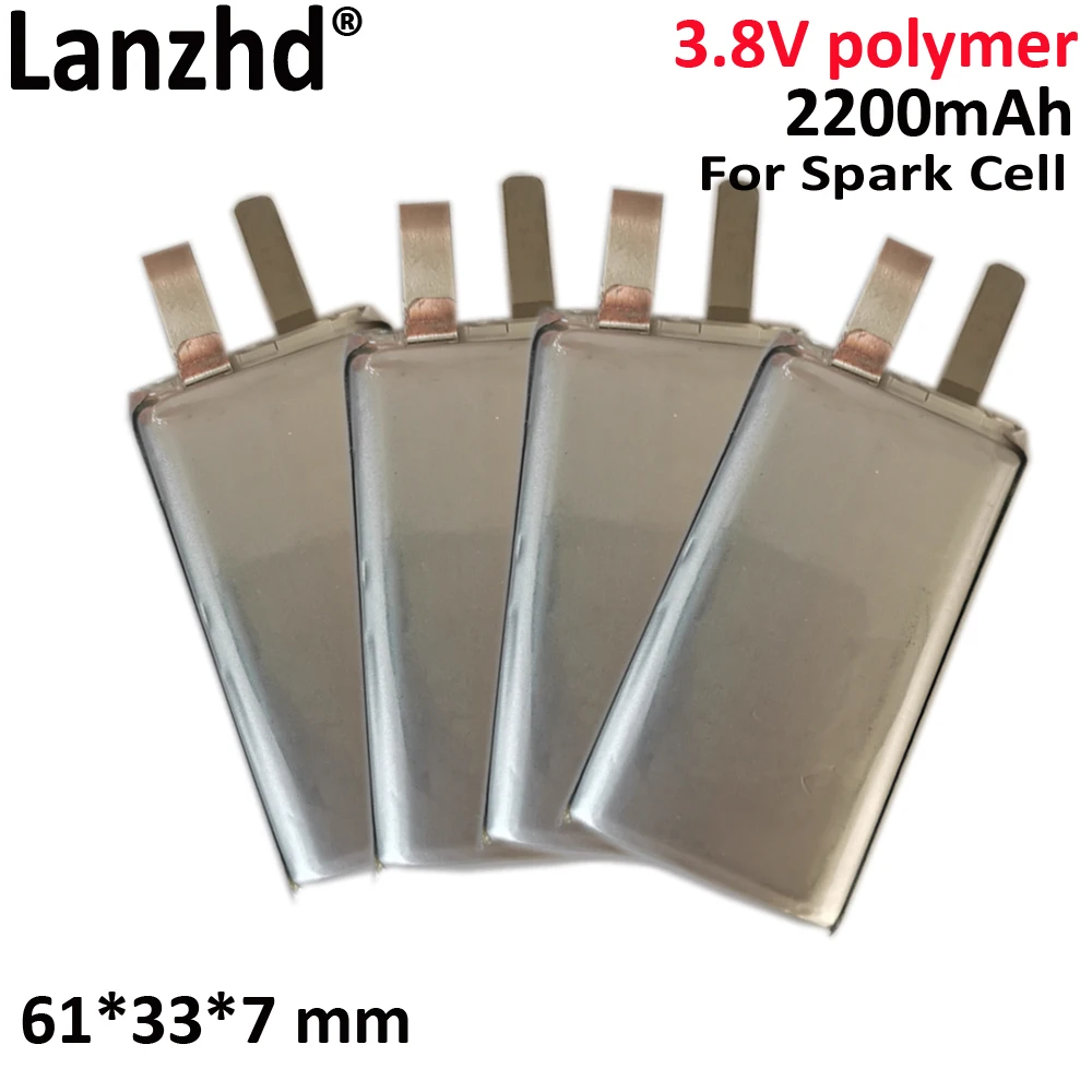 3.7V high rate polymer lithium  Suitable for Mini 3, 3 Pro Cell flight battery drone power cell 703361 2200mAh 61*33*7mm