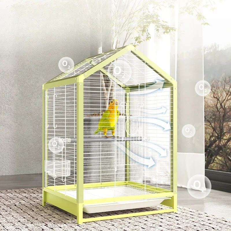 

Parrot Carrying Cage Bird Small Budgie Carrier Cages For Birds Portable Cockatiel Parakeets Bird Cage Accessories Cage For Birds