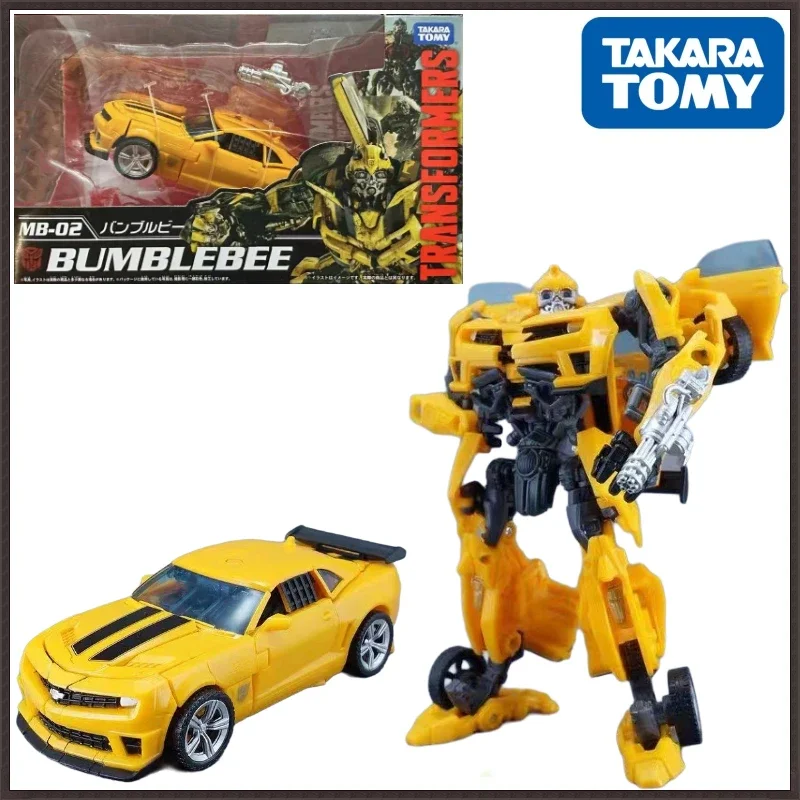 In Stock Takara Tomy Transformers MB regular version MB-02 Bumblebee Collect Action Figure Anime Figures Deadpool One Piece Gift