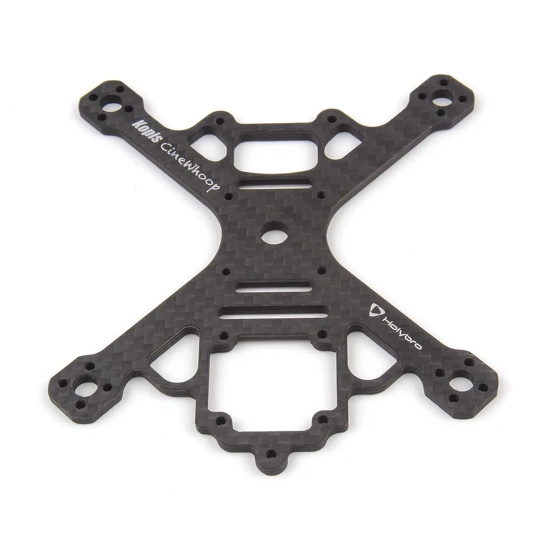 Holybro Repuestos-Kopis cin Kit de marco de 2,5 pulgadas Repuestos Kits de marco FPV Placa inferior de fibra de carbono Protector de hélice