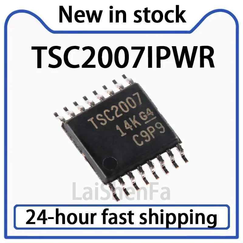 2-5PCS TSC2007IPWR TSSOP-16 4-wire Micro Touch Screen Controller Chip Stock
