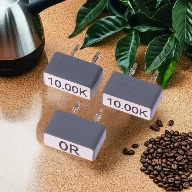 Herramientas estándar de verificación de resistencias de calibración de precisión para multímetros que espacian 19,05 mm, 0,1% 25PPM