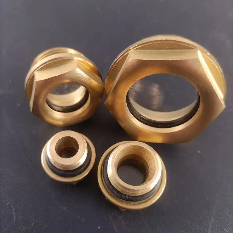 M14/16/18/22/24/27/30 متري ذكر النحاس مستوى الزيت البصر نافذة زجاجية لضاغط الهواء مخرطة آلة الملحقات #3