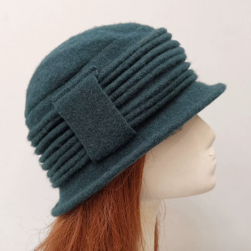 

2025 Women's Simple Wool Beanie Winter Hat Ladies Warm Knitted Slouchy Soft Chunky Ribbed Cuffed Cap for Women Girls