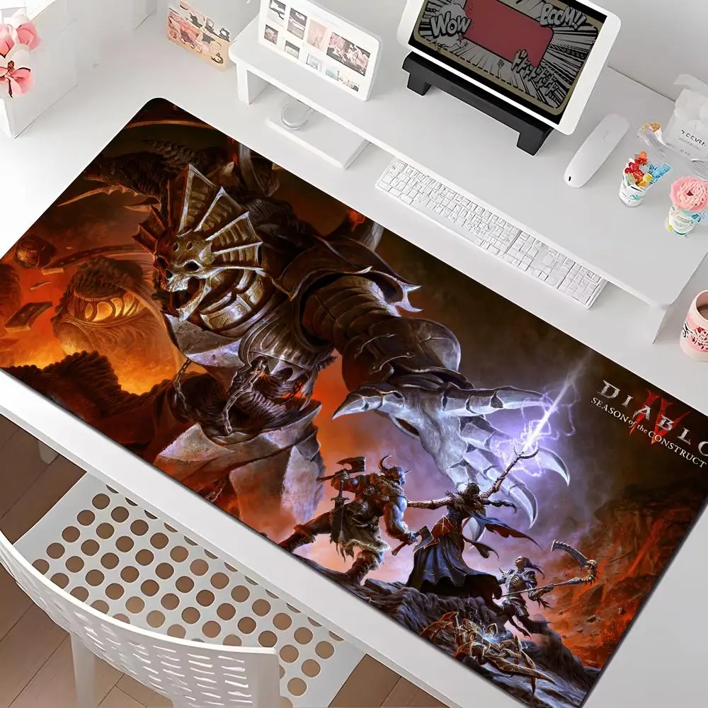 

Hot Game D-diabloES Iv Mouse Pad Multiple Sizes Large Square Computer Office Game Table Mats Rubber Anti-slip Mousepads