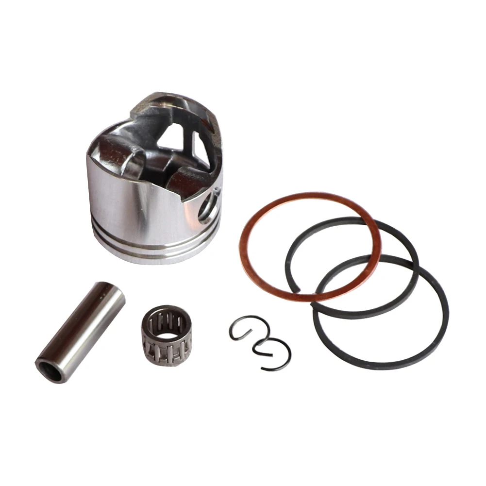 44-6 Engine Cylinder Head With 44MM Piston Kit for 2 Stroke 49cc Mini Dirt Bike Mini ATV Quad Pocket Bike Piston Ring view 4