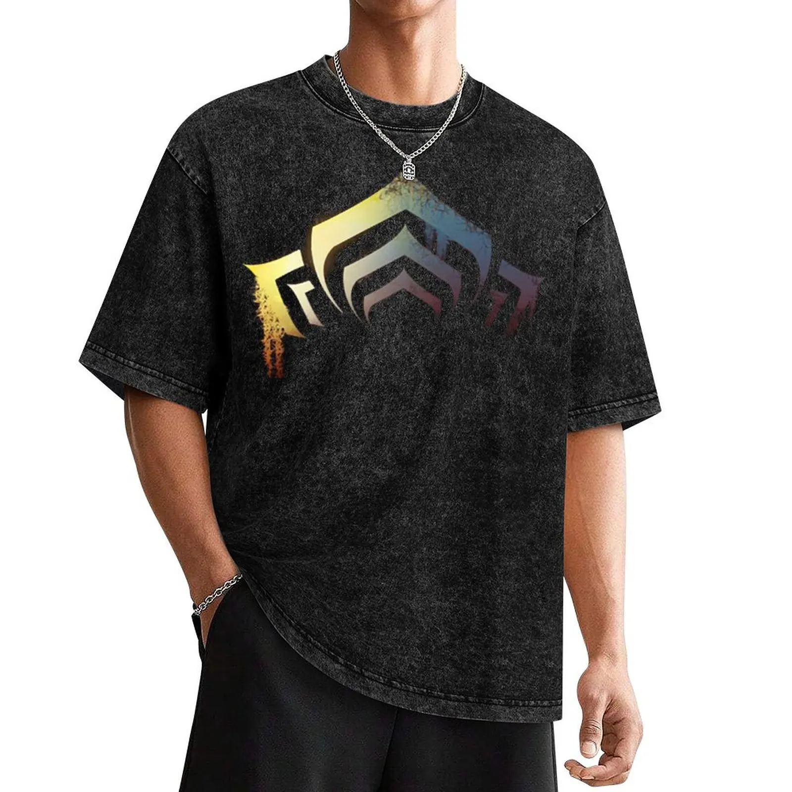 

Warframe Logo T-Shirt shirts graphic cotton man t-shirts kawaii clothes graphics men t shirts