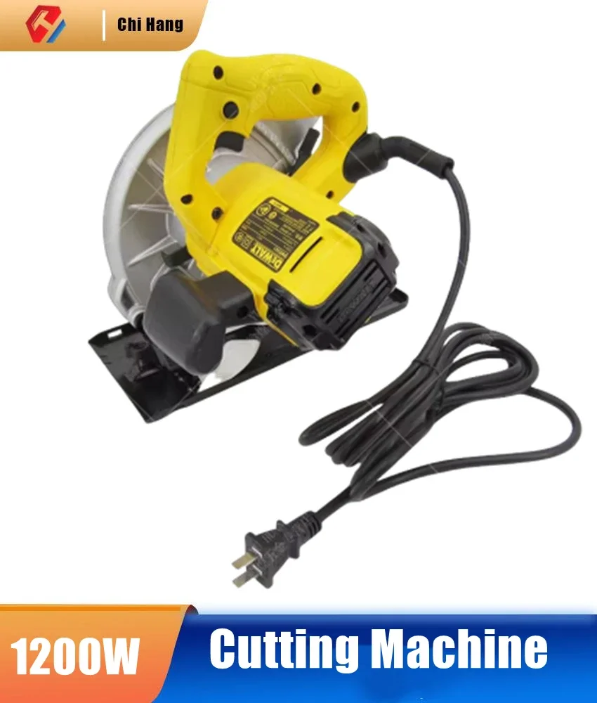 

Электрическая циркулярная пила 7-дюймовый компактный портативный деревообрабатывающий гибкий кабель для резки дерева и пластика